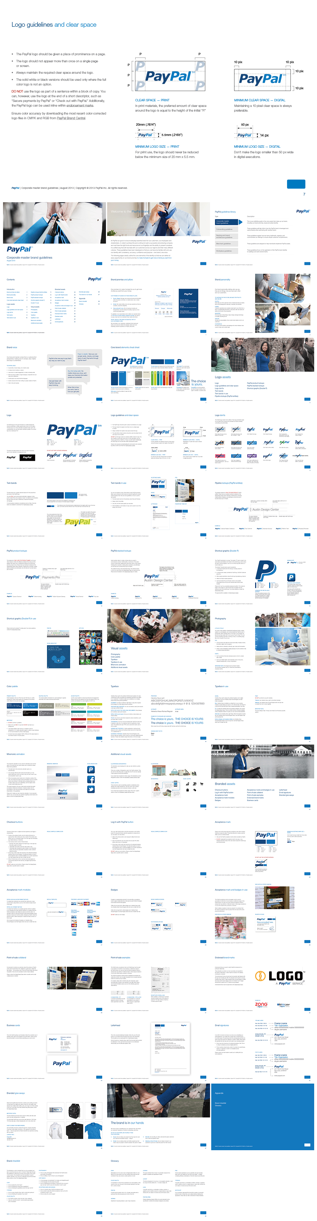 支付品牌PayPal品牌VI手册