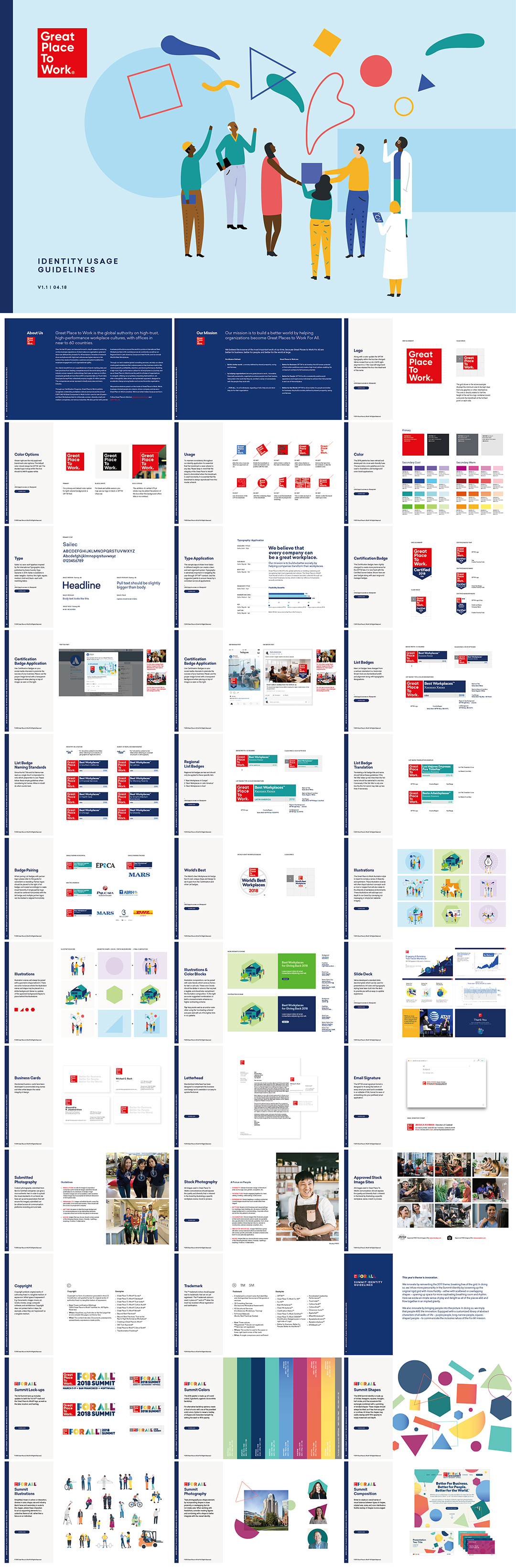 卓越职场研究所Great Place to Work品牌VI手册