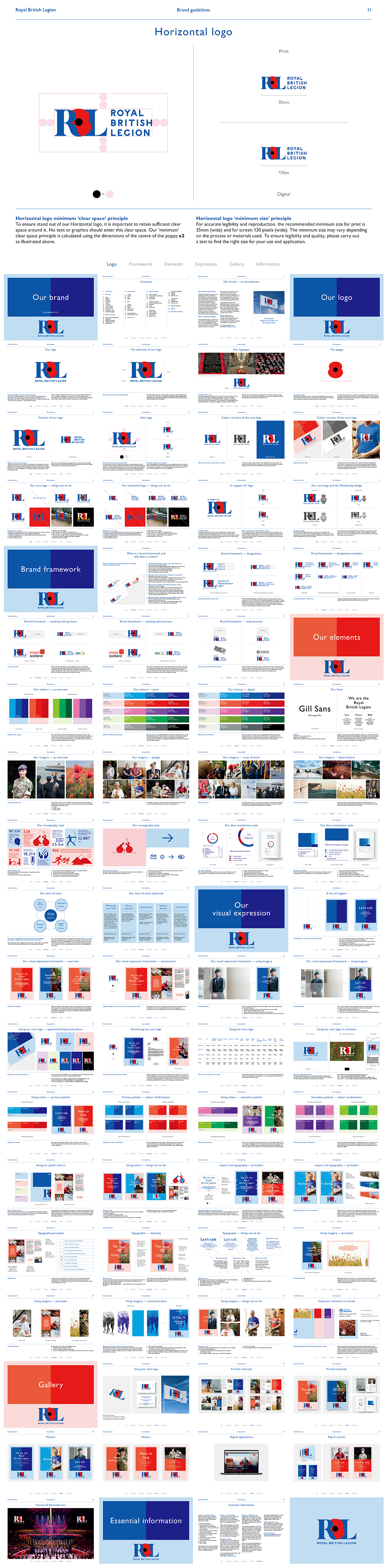 英国皇家退伍军人协会Royal British Legion品牌VI手册