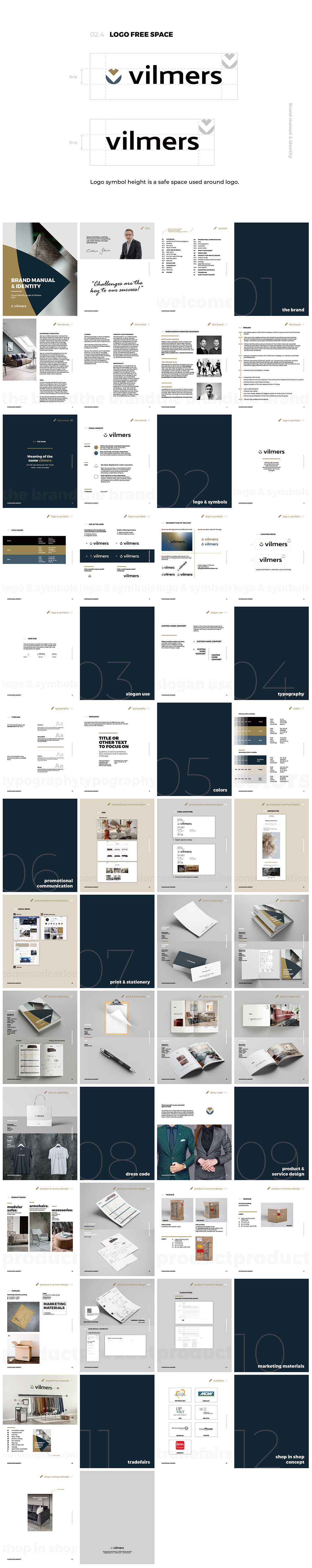 Vilmers 沙发品牌VI手册