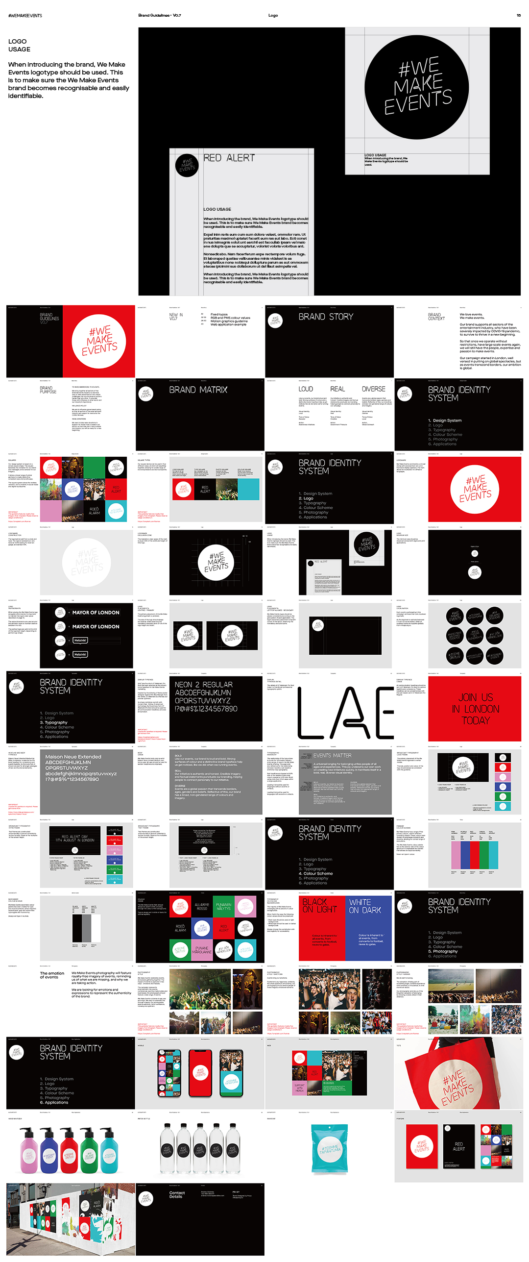 We Make Events活动品牌VI设计