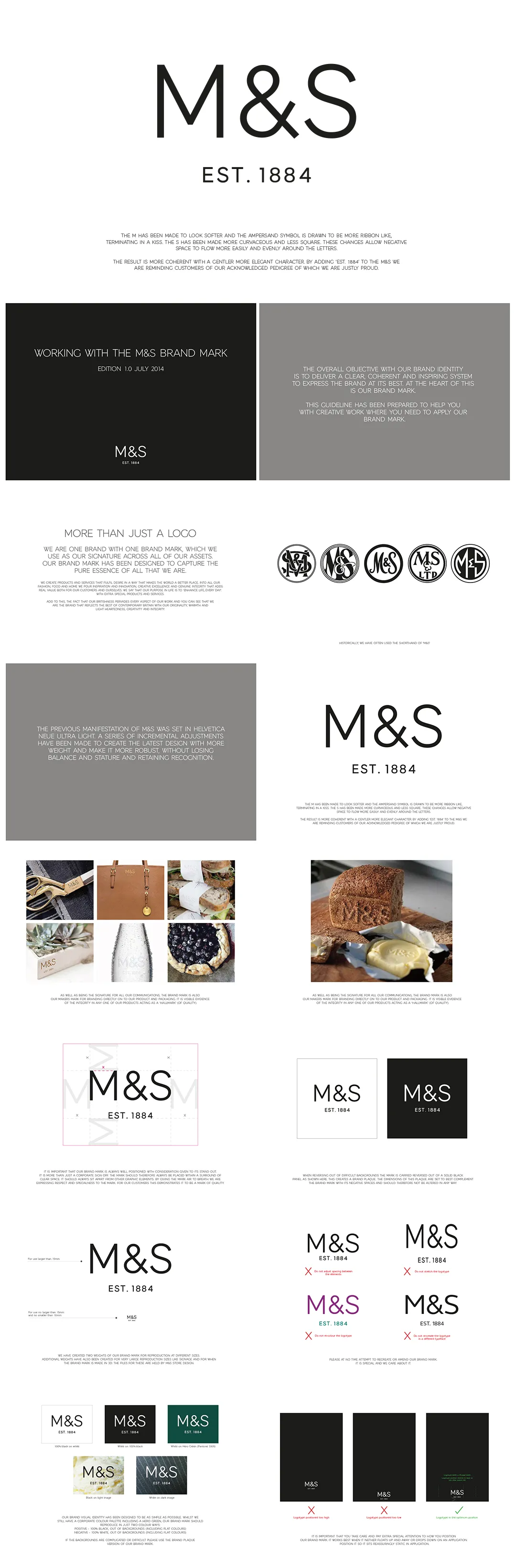 英国马莎百货M&S品牌VI手册