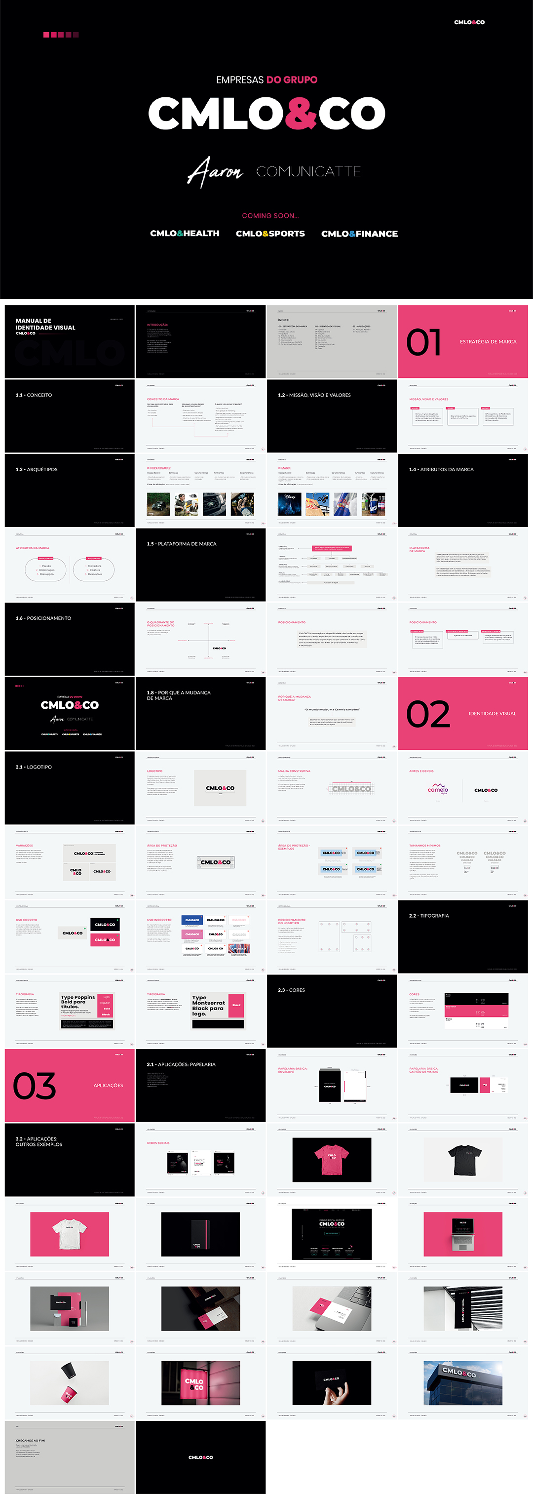 营销广告代理CMLO-CO品牌VI手册