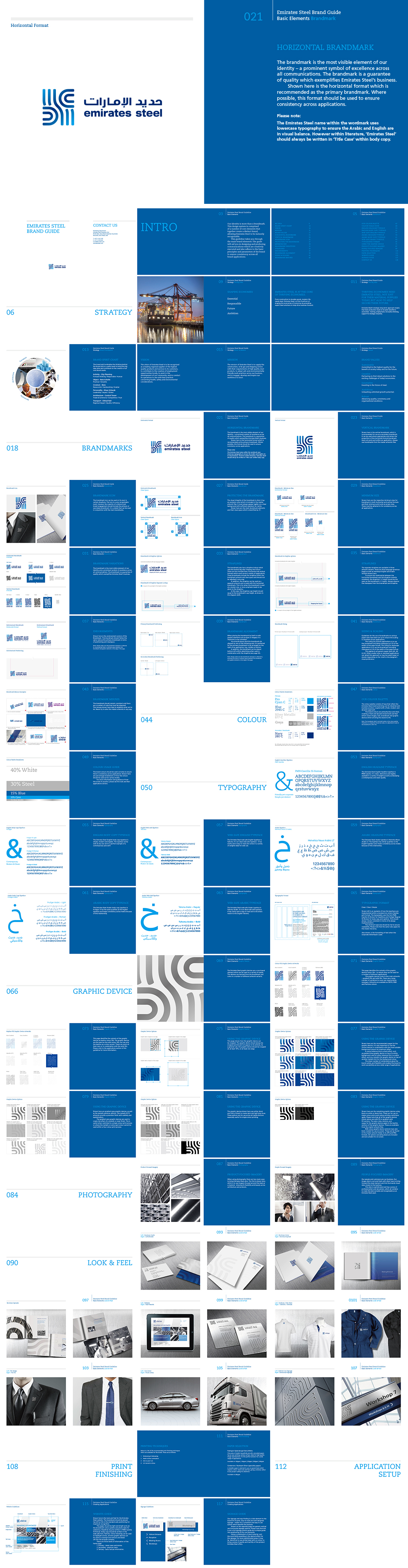 阿联酋钢铁EMIRATES STEEL品牌VI手册