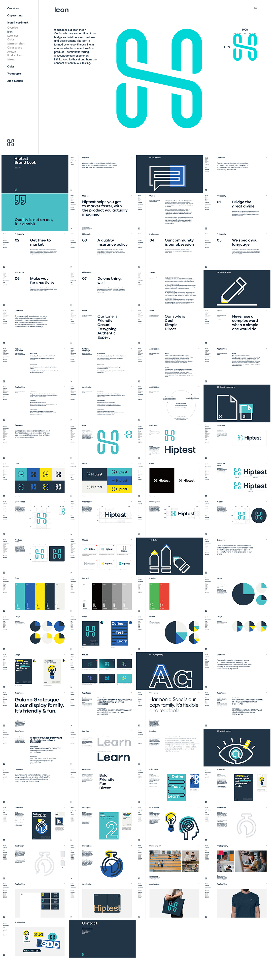 云测试平台hiptest 品牌VI手册