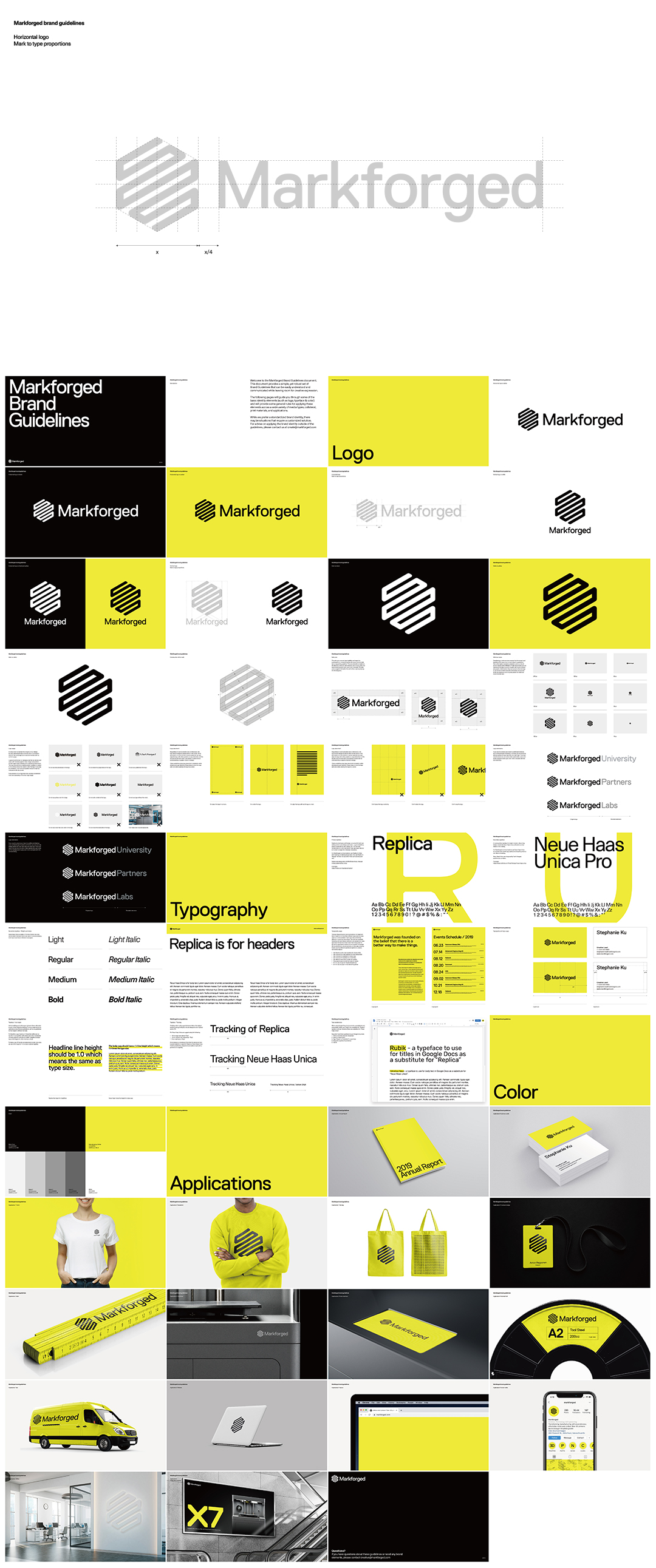 智能增材制造平台markforged 品牌VI手册