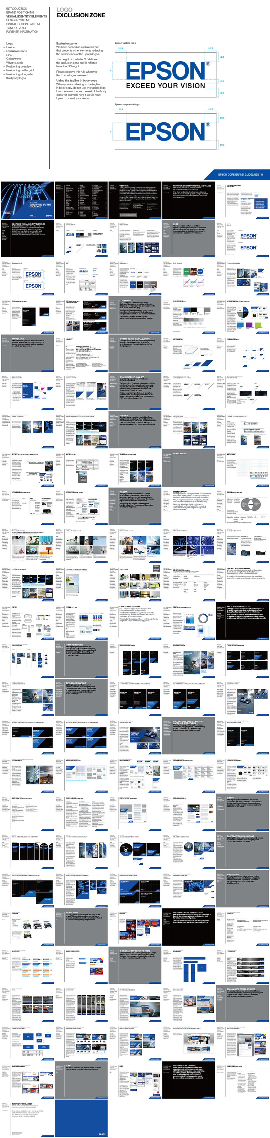 爱普生Epson 品牌VI手册