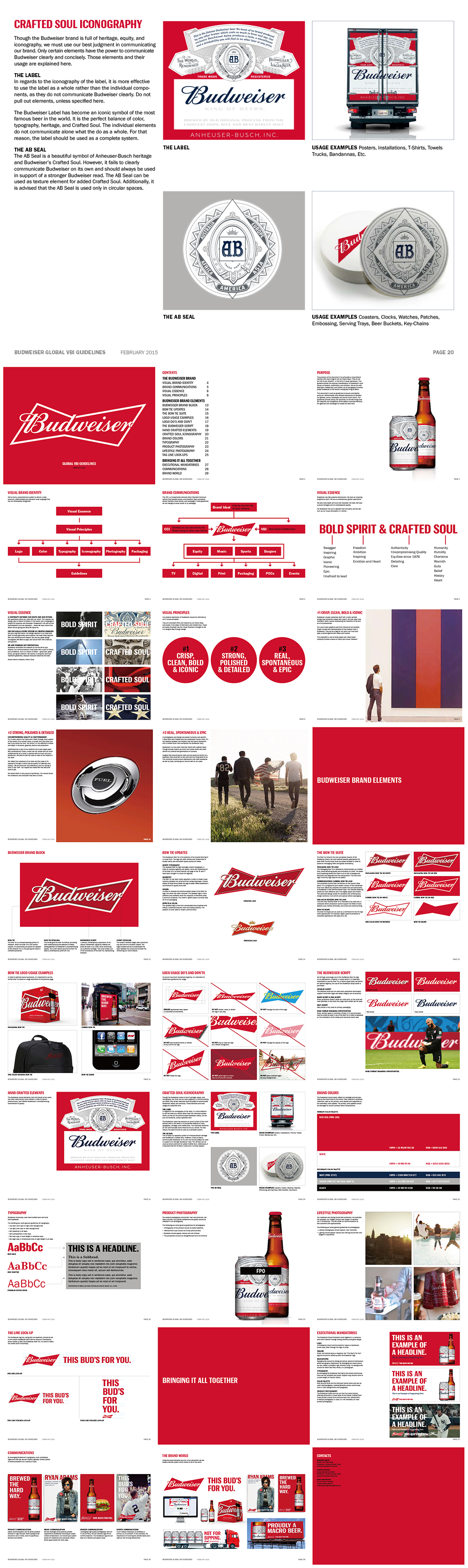 百威啤酒 Budweiser 品牌VI手册