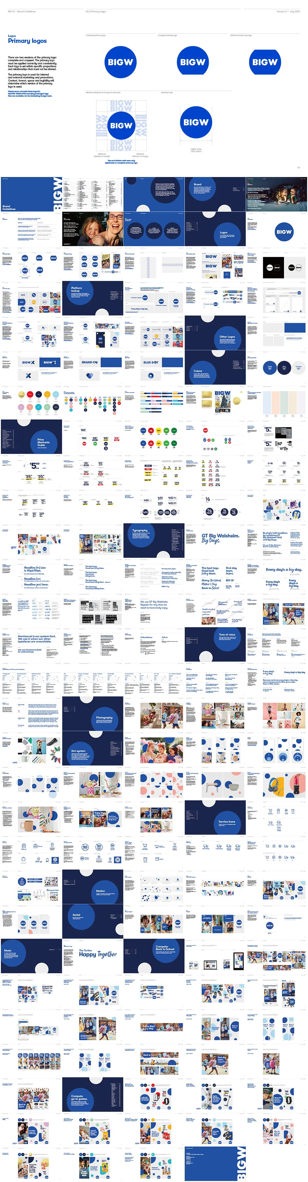澳大利亚百货商店BigW 品牌VI手册