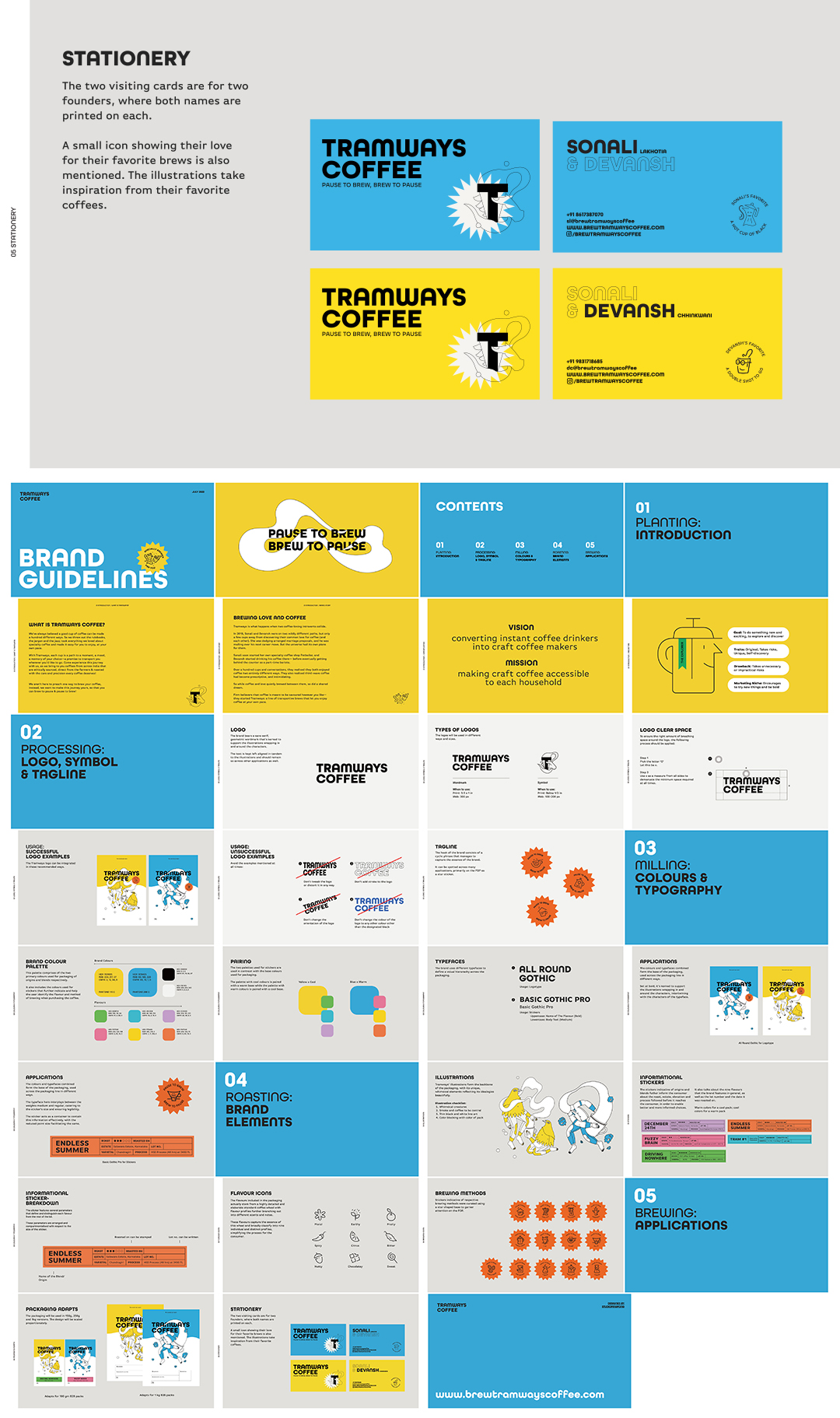 Tramways印度咖啡品牌手册