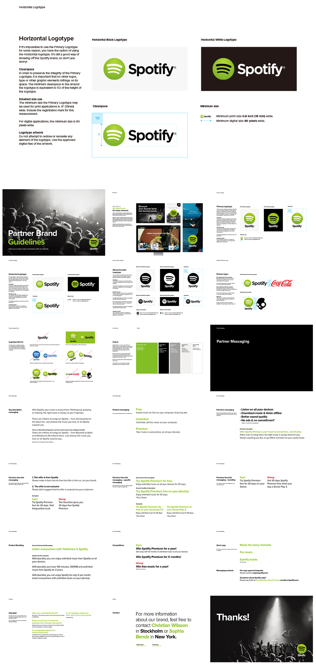spotify品牌VI设计手册