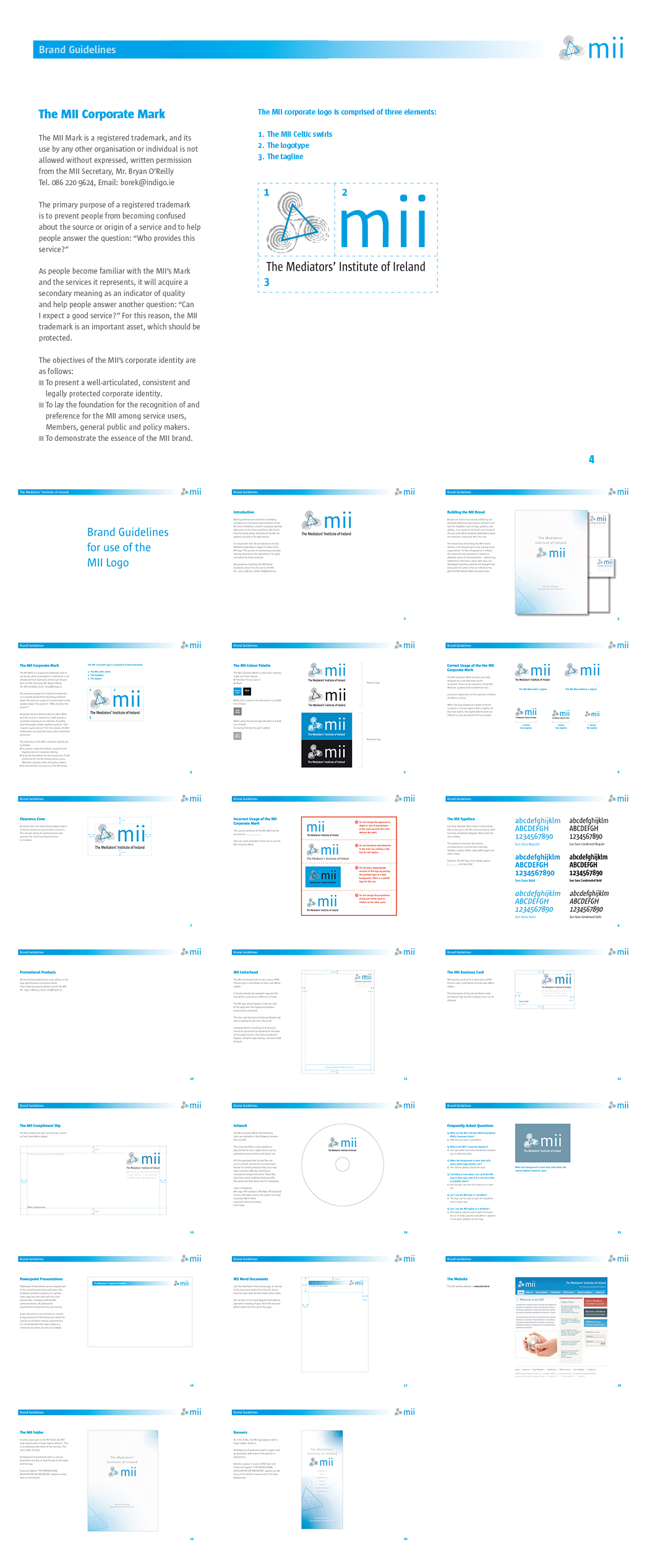 MII品牌VI视觉识别系统