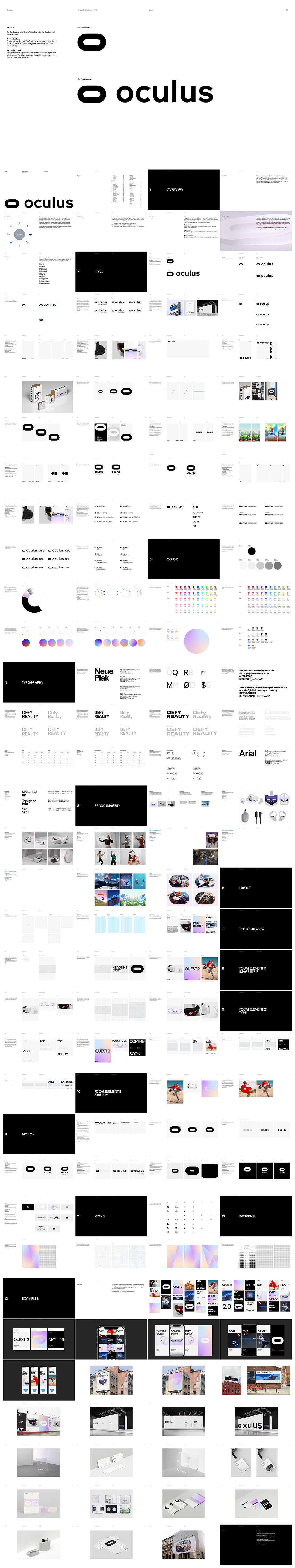美国Oculus虚拟现实VR品牌VI视觉识别手册