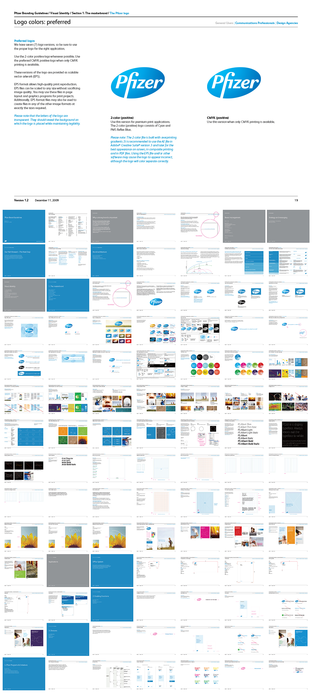 Pfizer辉瑞品牌VI视觉识别手册