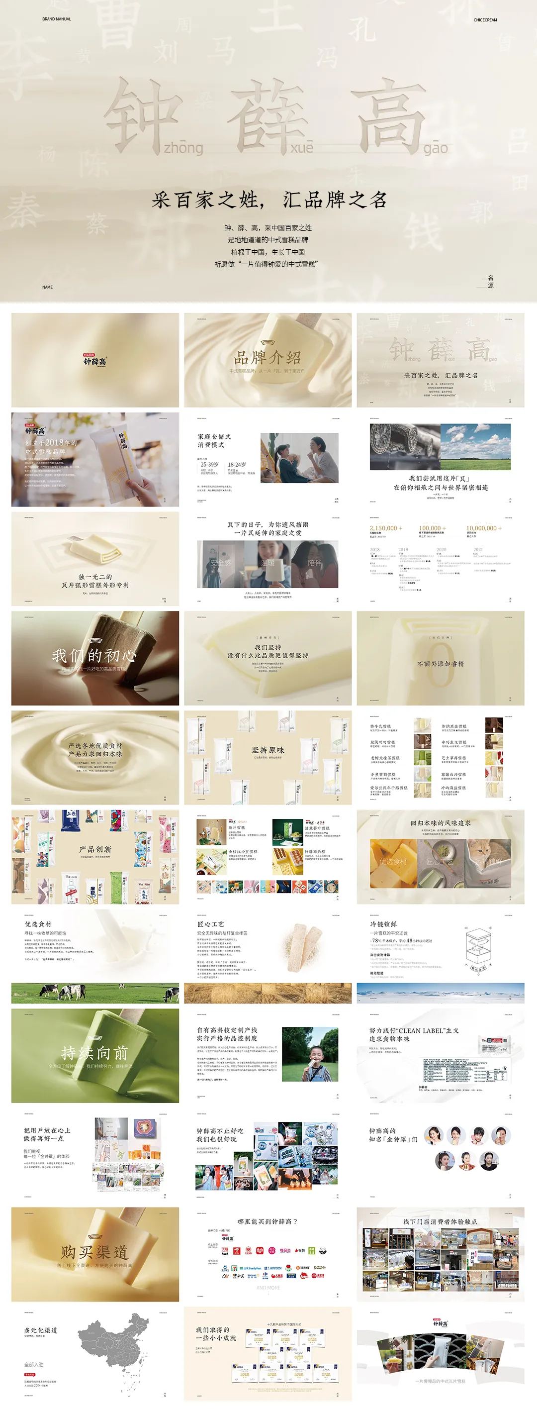 钟薛高品牌手册