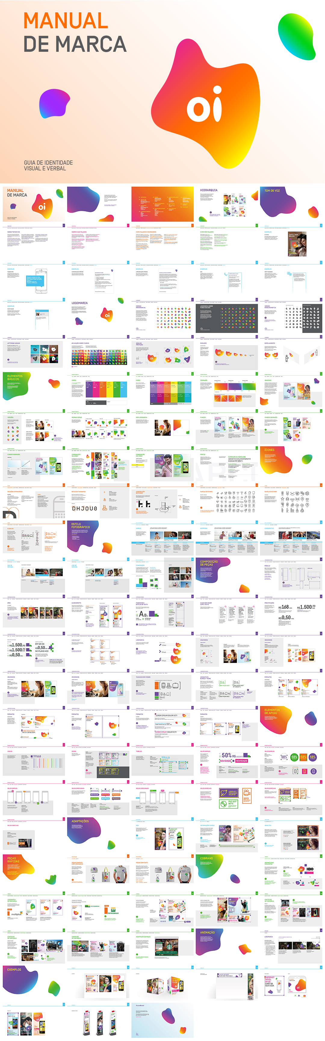 Oi品牌VI视觉识别系统