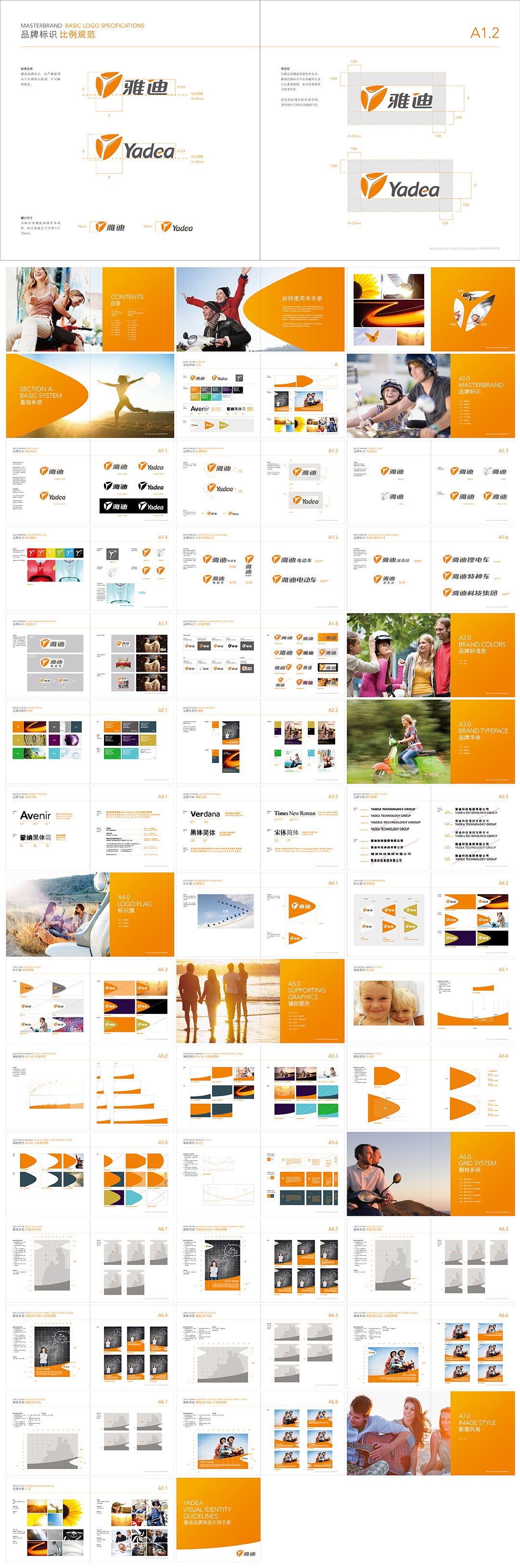 雅迪电动车VI手册