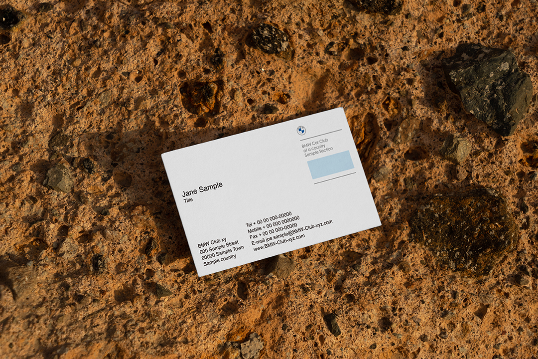岩石背景名片样机