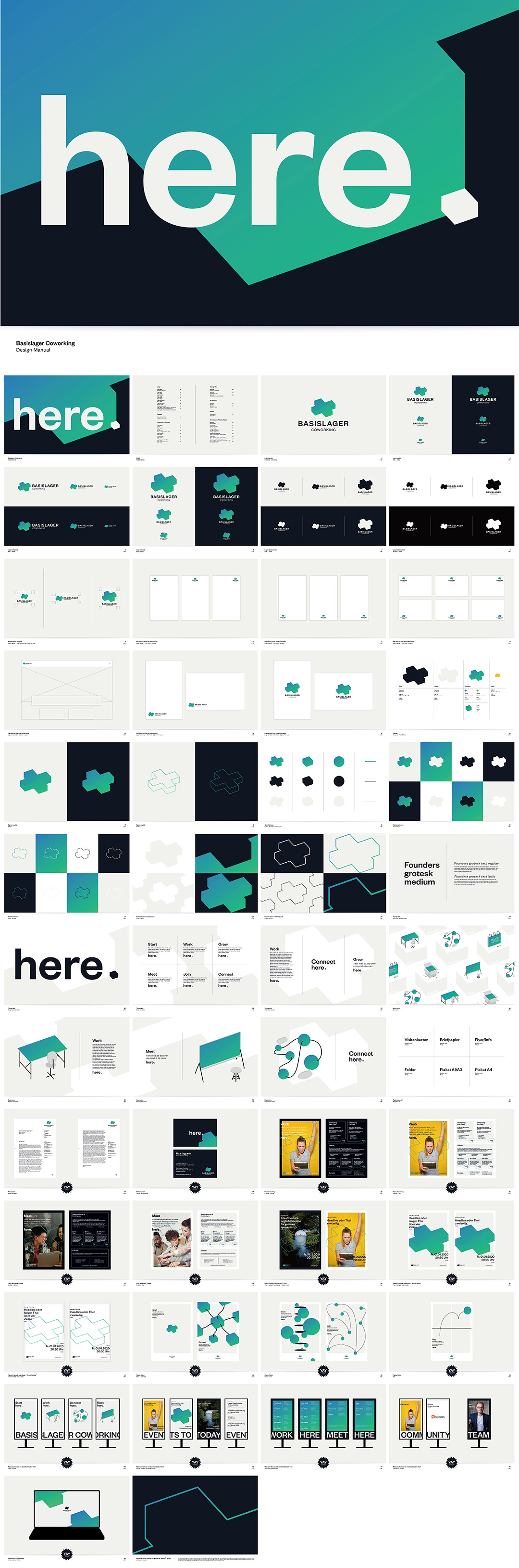 德国Basislager-Coworking众创空间品牌VI手册