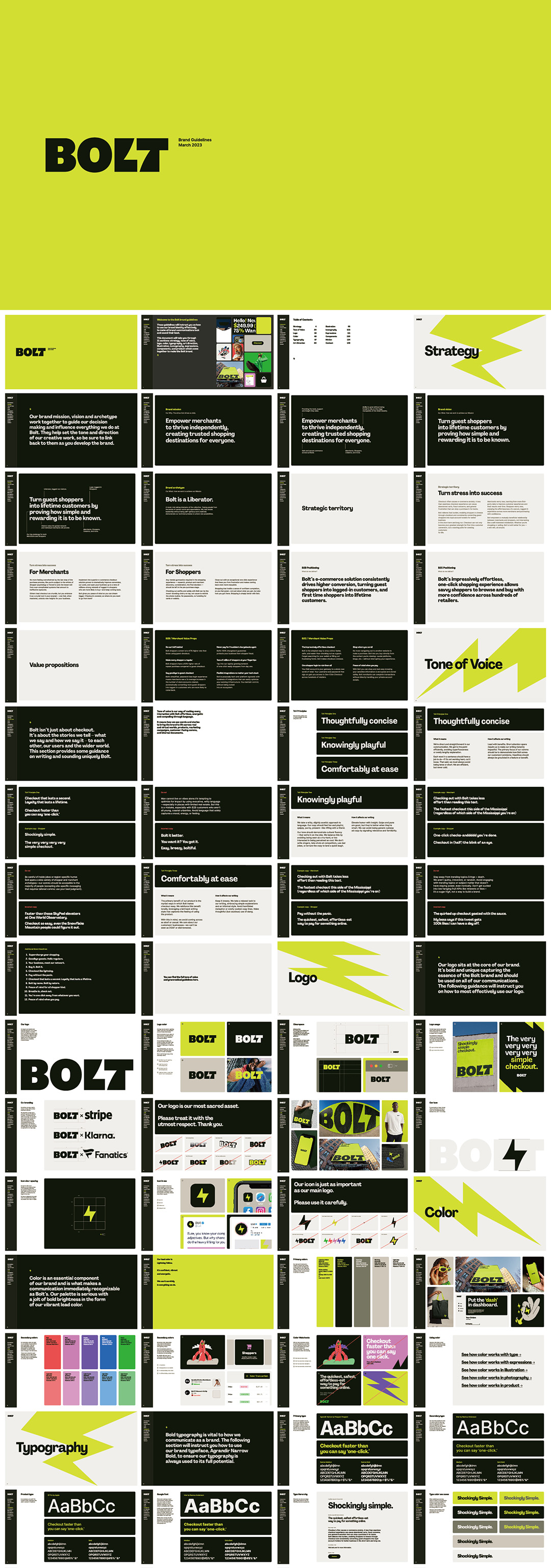 支付平台Bolt品牌VI手册
