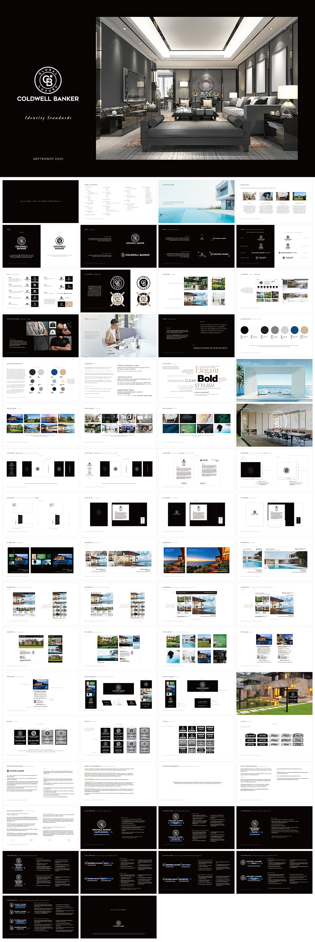 美国科威国际不动产Coldwell-Banker品牌VI手册