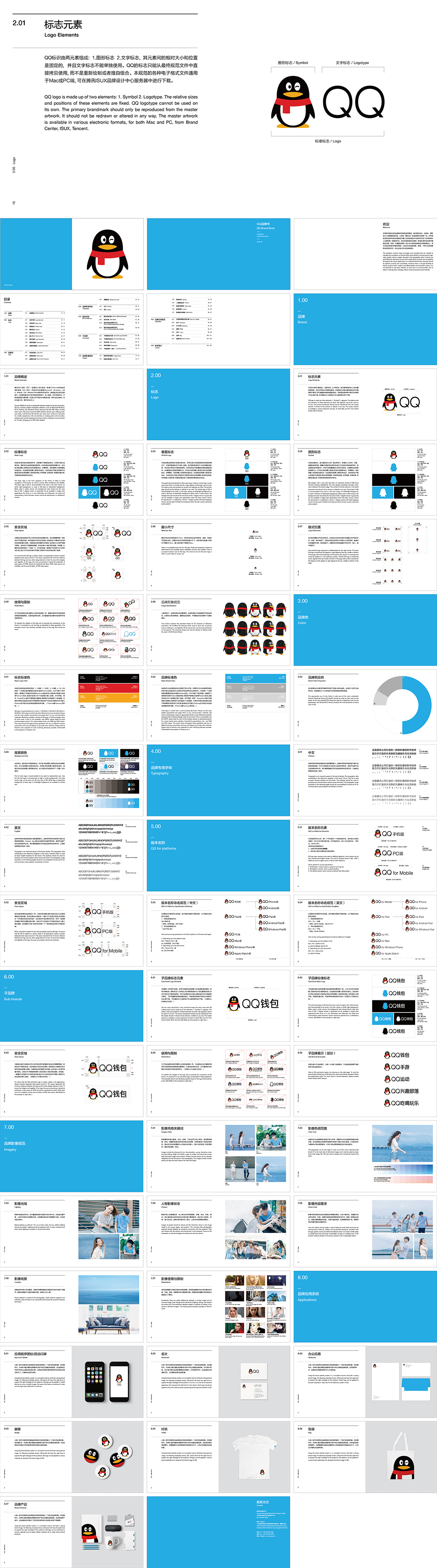 腾讯QQ品牌VI系统