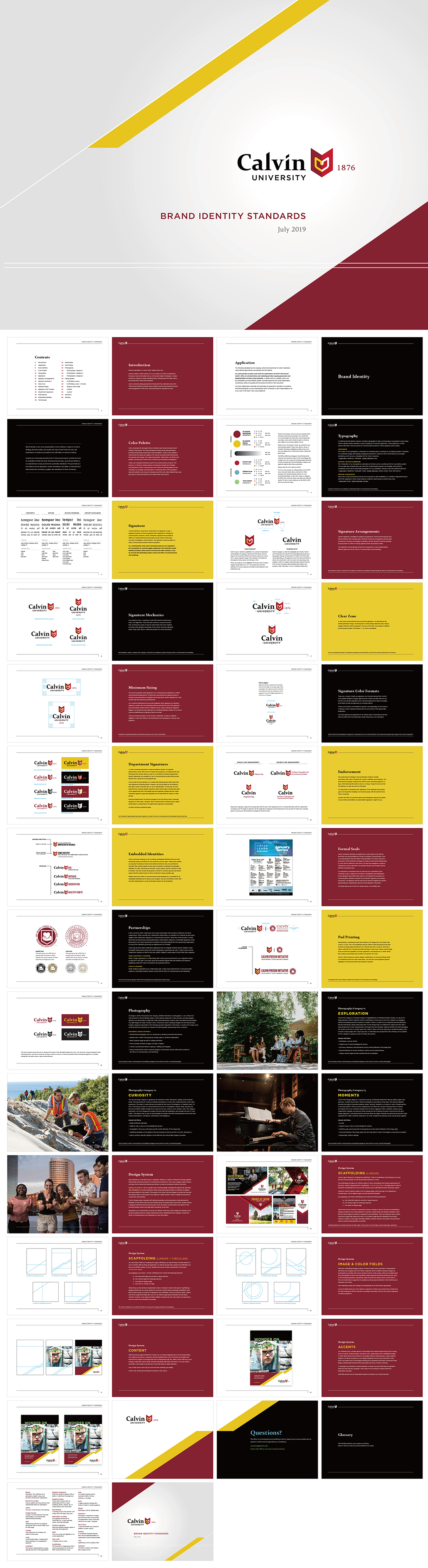 Calvin University美国卡尔文大学品牌手册