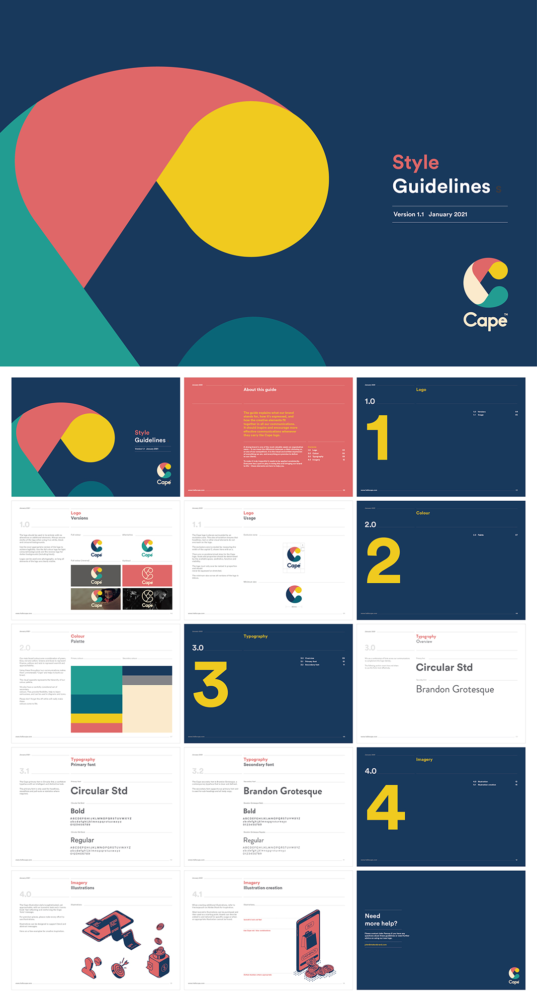 Cape金融支付平台视觉手册