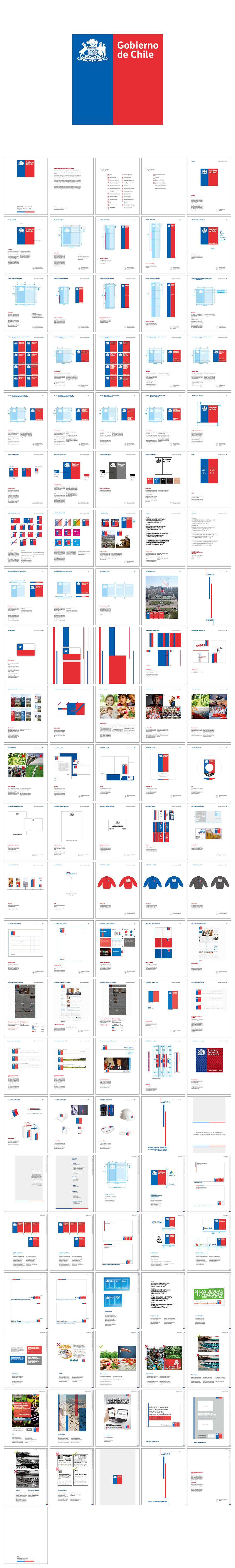 Chile智利政府品牌VI手册