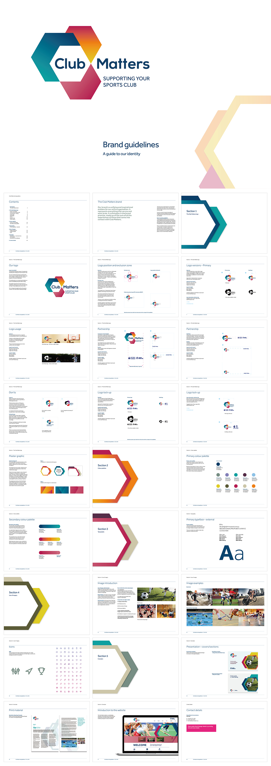 英国Club-Matters体育俱乐部品牌VI手册