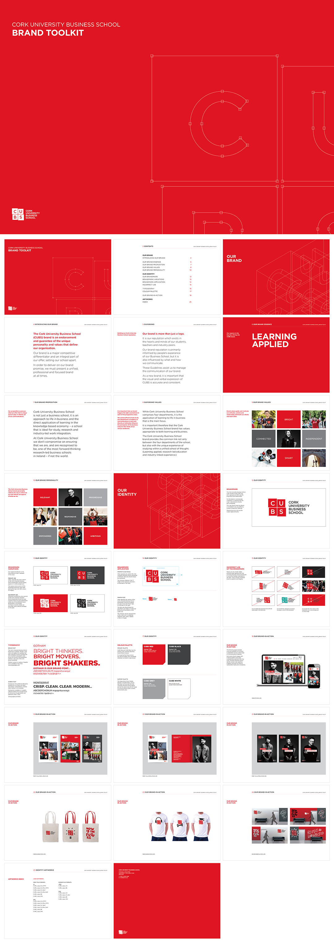 CUBS爱尔兰国立科克大学(UCC)商学院识别手册