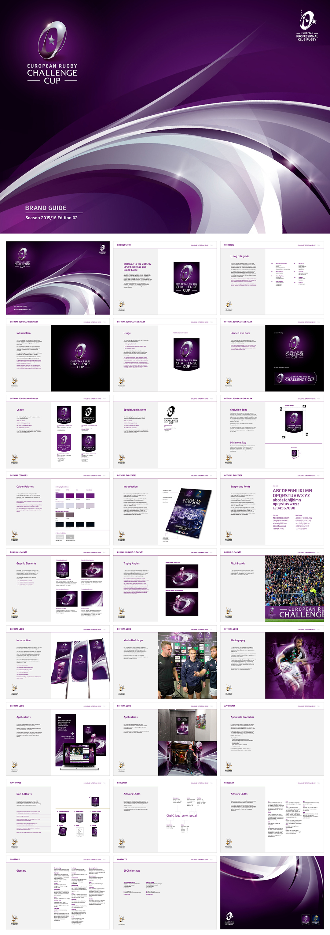 EPCR欧洲职业橄榄球俱乐部logo规范