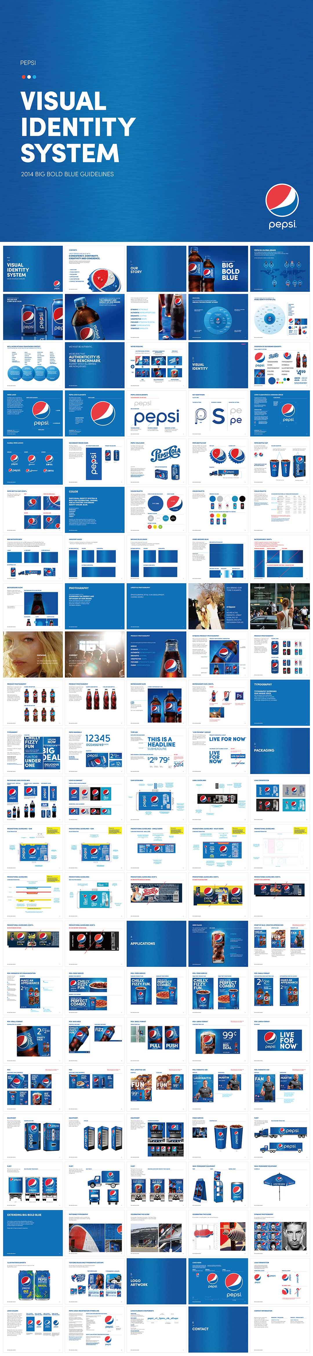 百事可乐Pepsi品牌VI手册