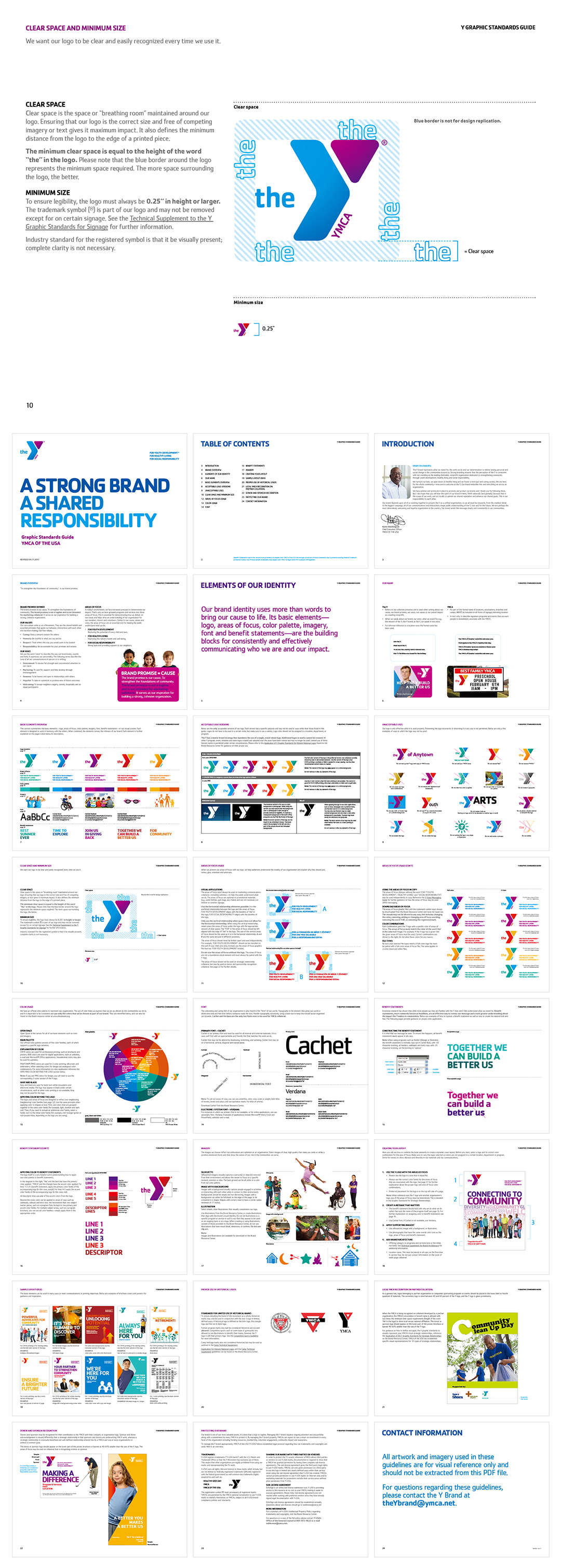 美国YMCA基督教青年会品牌logo规范