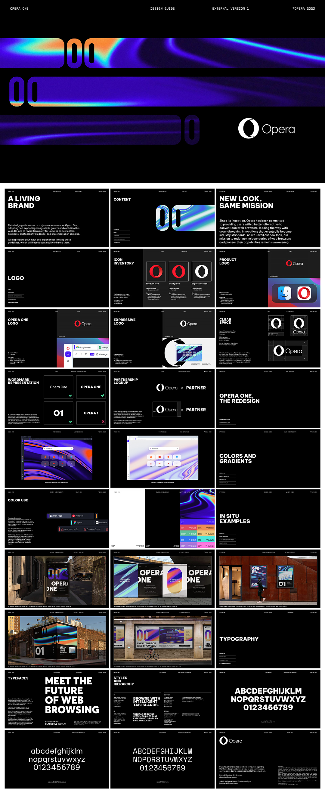 欧朋Opera浏览器品牌VI手册