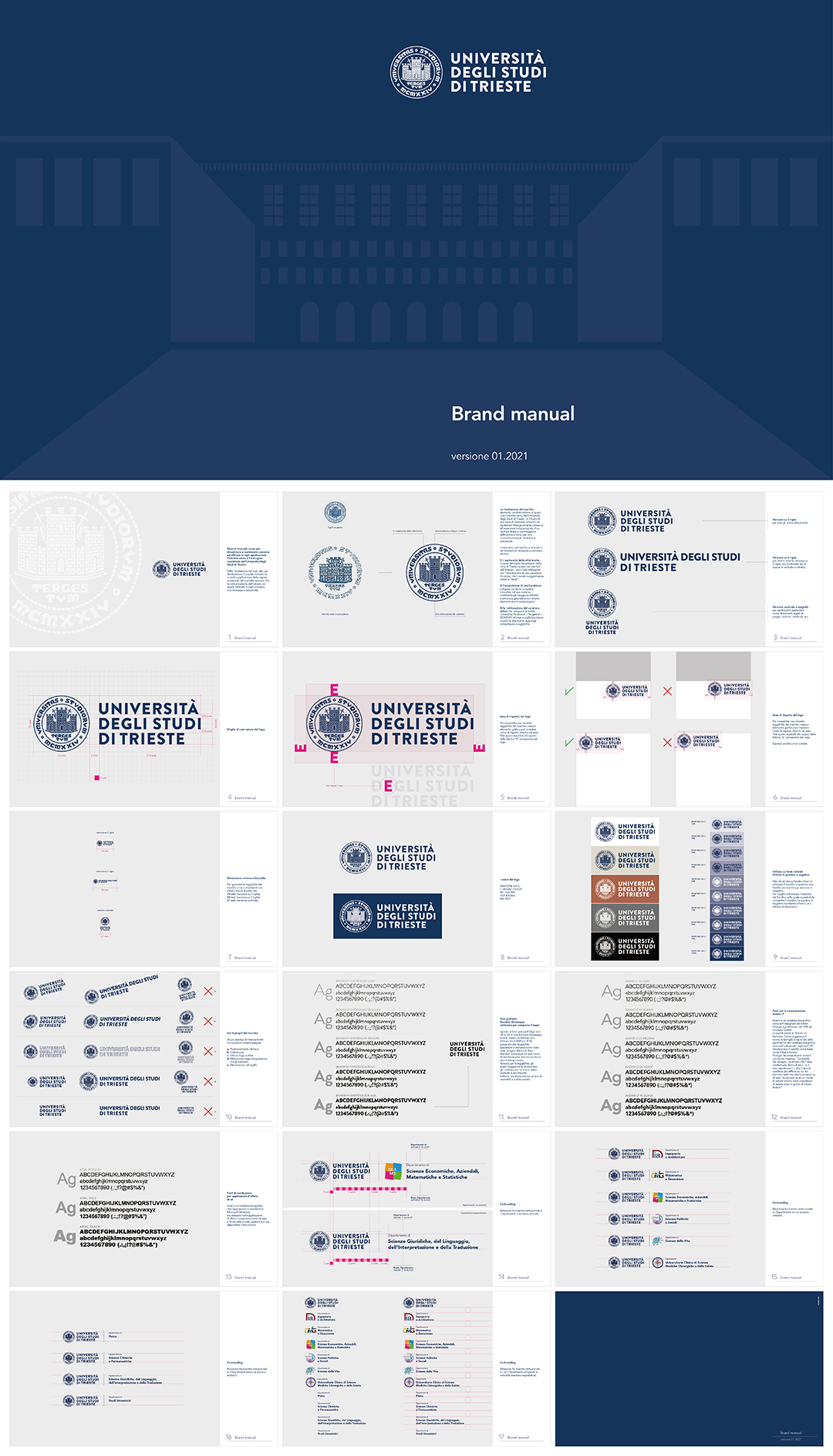 意大利units特里斯特研究大学品牌logo规范