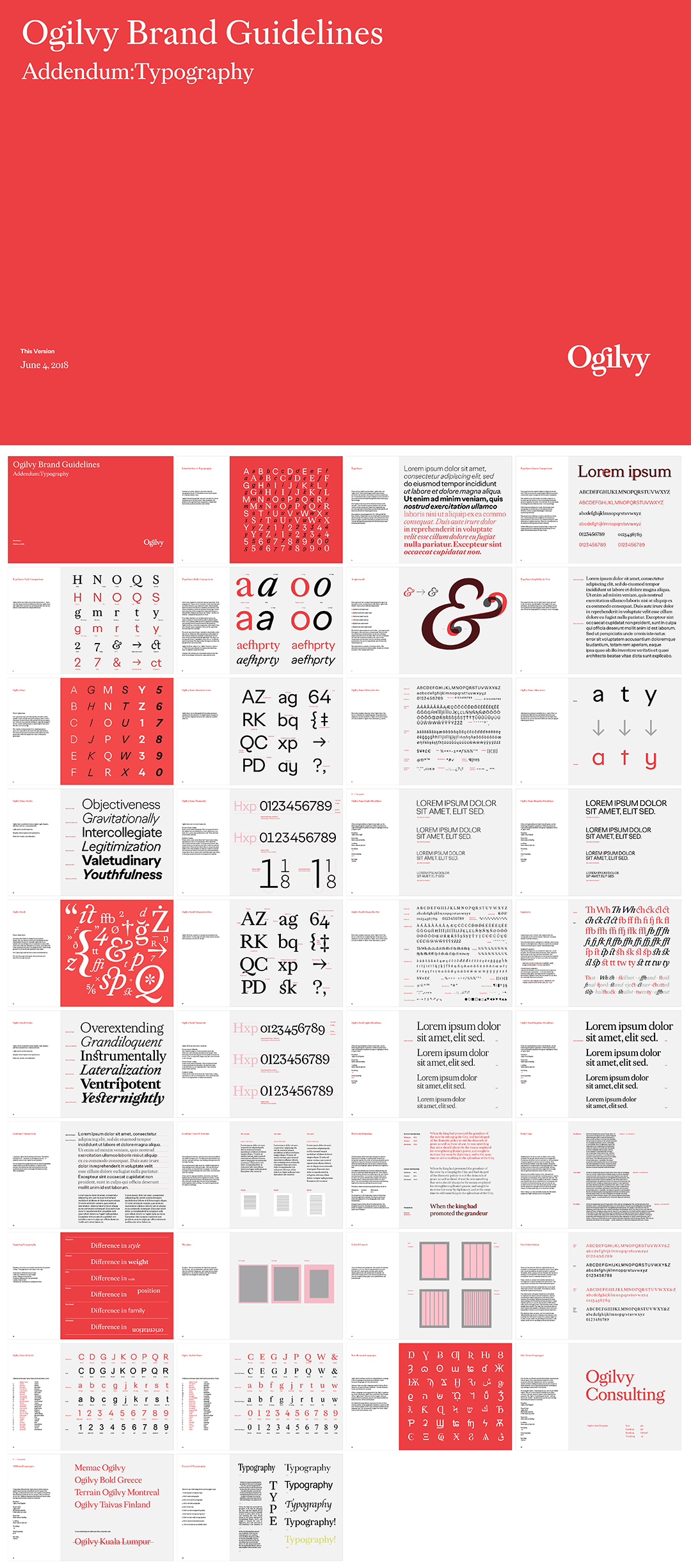 Ogilvy-Typography奥美品牌排版指南