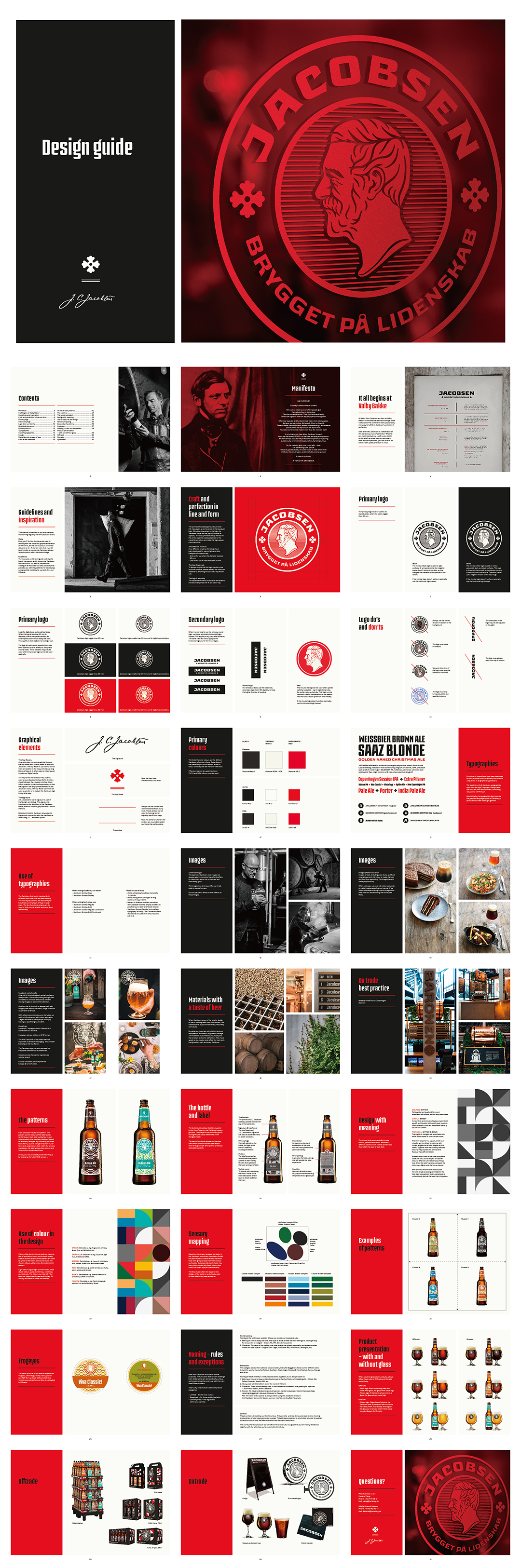 丹麦jacobsen酒品牌VI手册