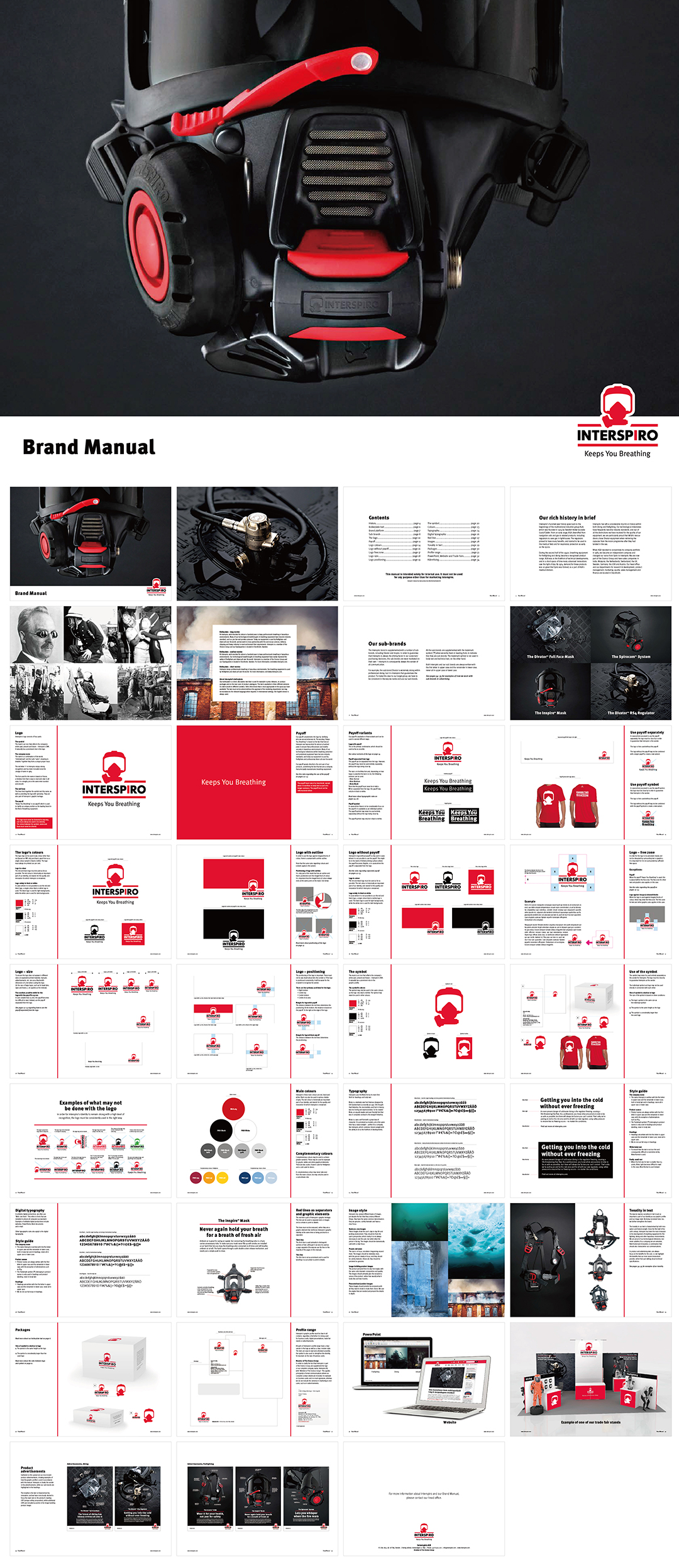 瑞典潜水装备interspiro斯普瑞品牌VI手册