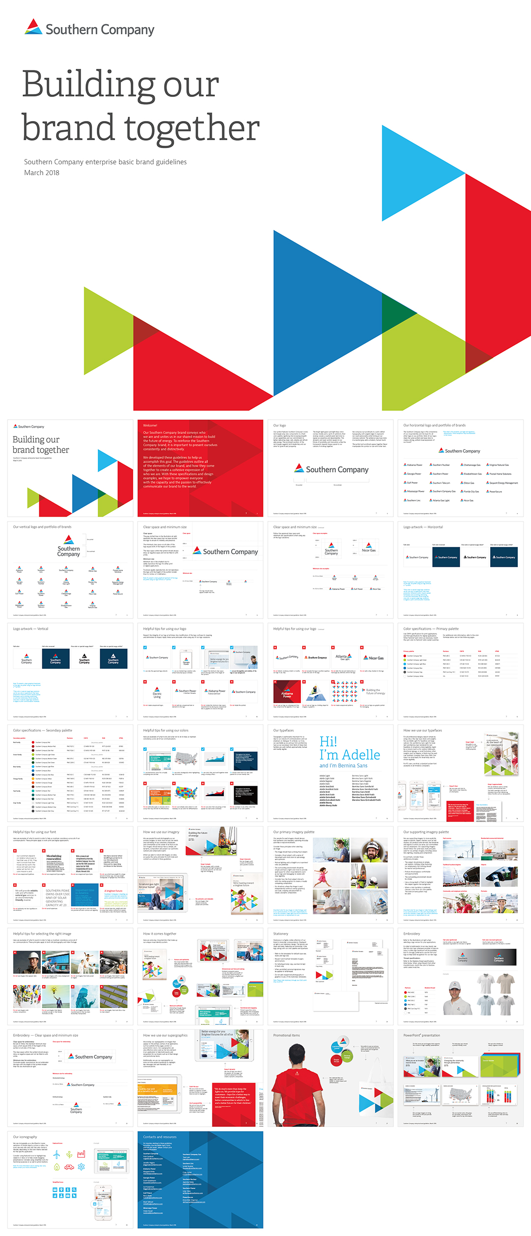 美国southerncompany能源公司品牌VI手册