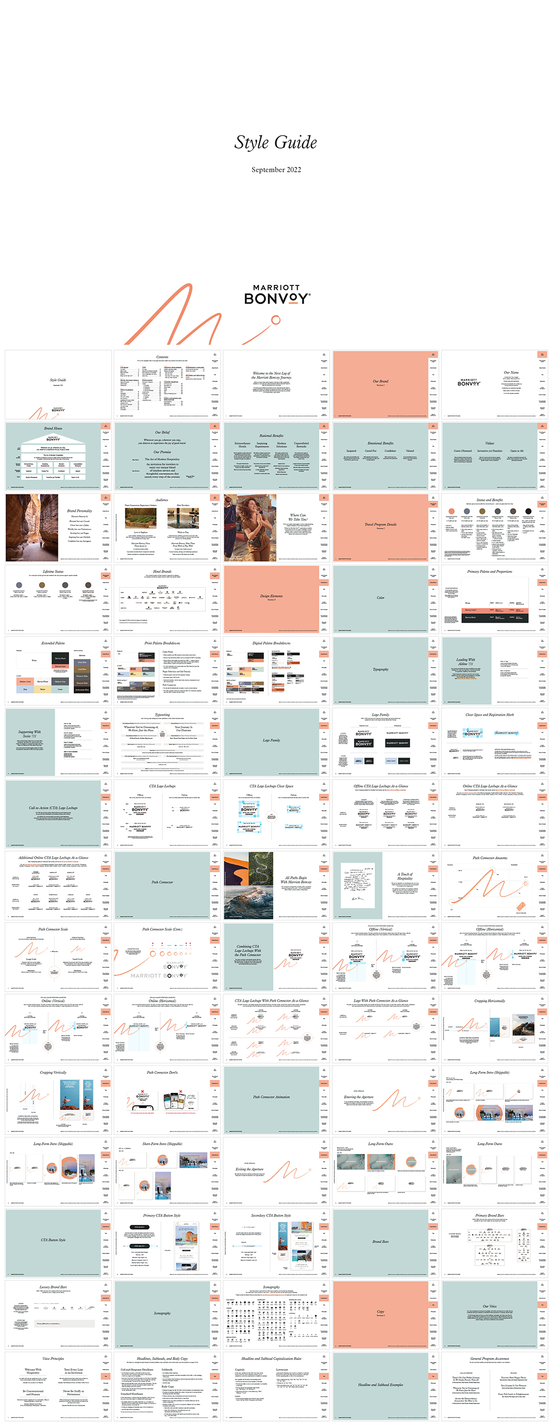 美国marriott bonvoy万豪旅享家品牌VI手册