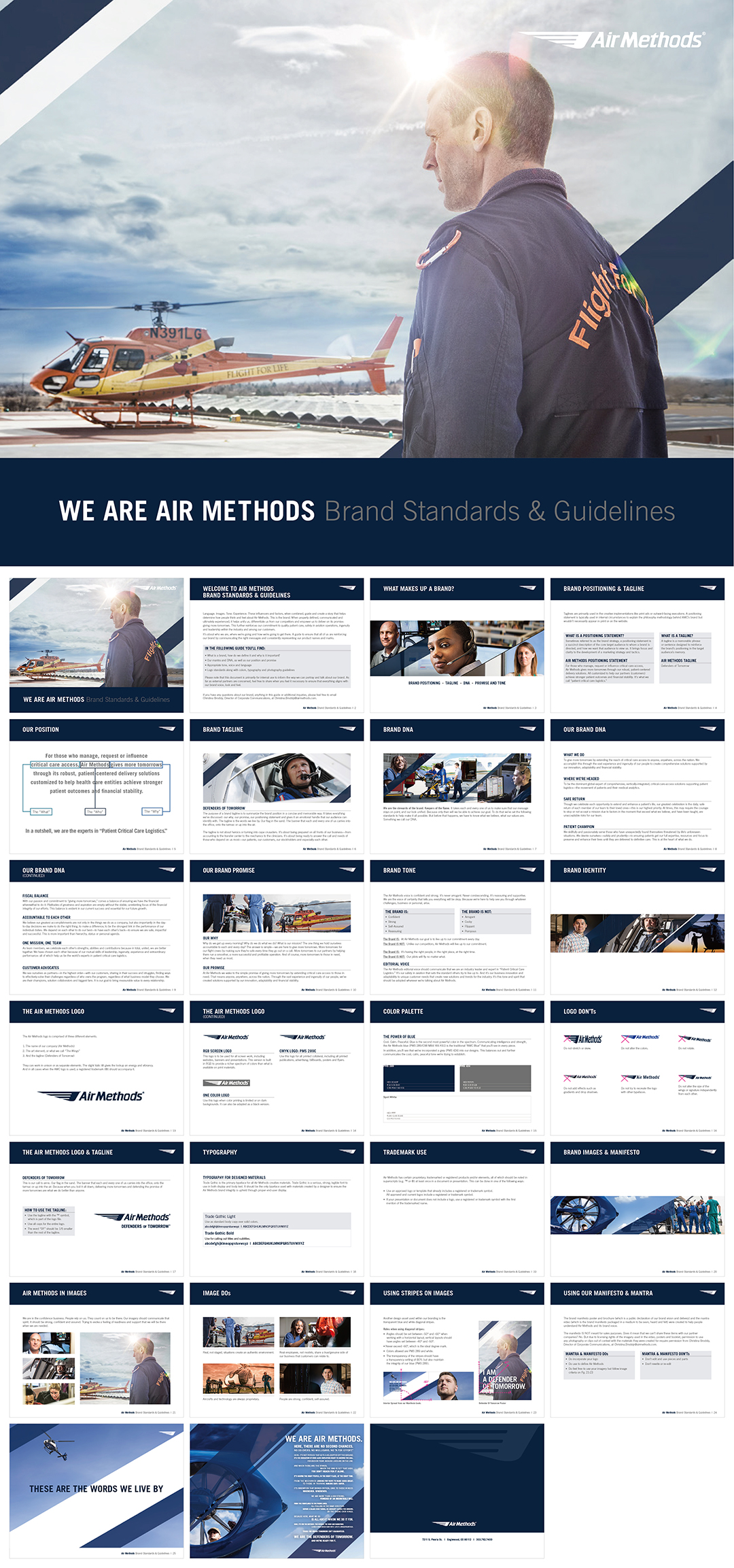 AIR METHODS美国航空医疗公司VI手册
