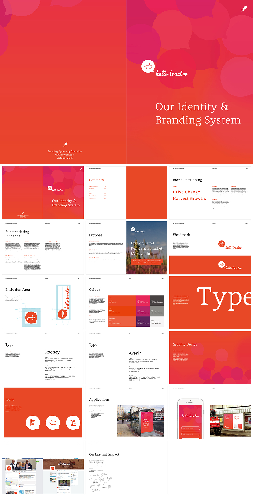 尼日利亚Hello Tractor共享农用拖拉机品牌VI手册