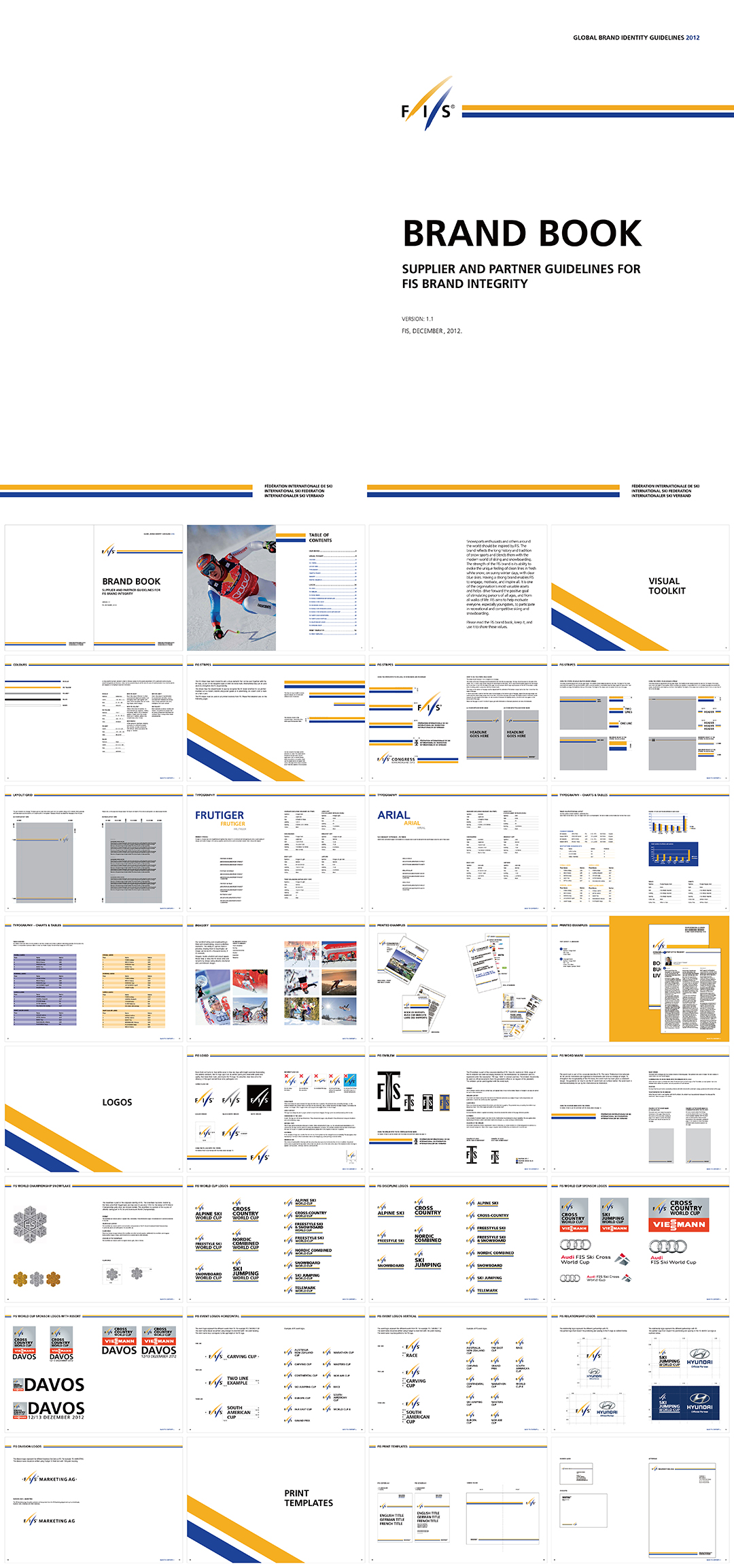 瑞士FIS国际滑雪和单板滑雪联合会VI手册