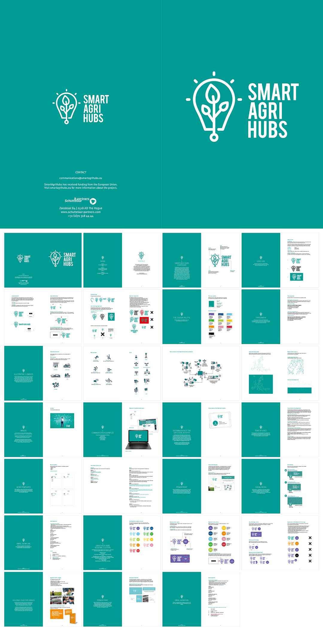 SmartAgriHubs欧洲智能农业中心VI手册