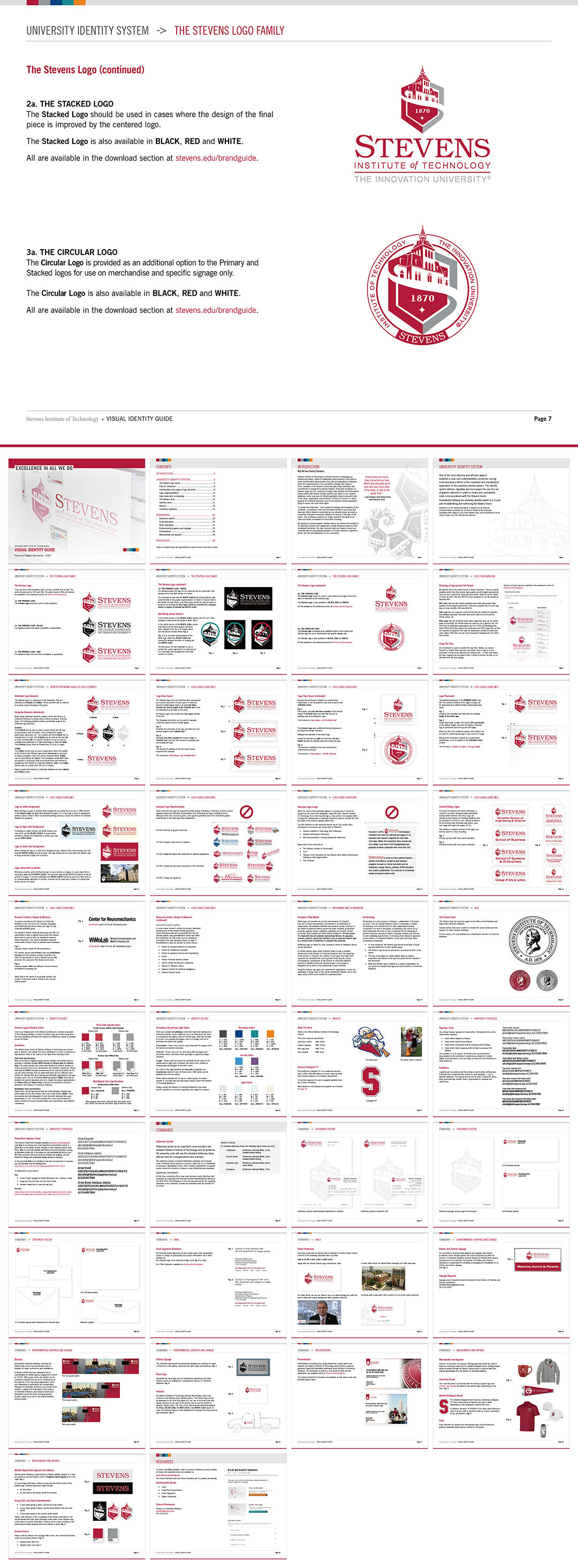 美国Stevens史蒂文斯理工学院VI手册