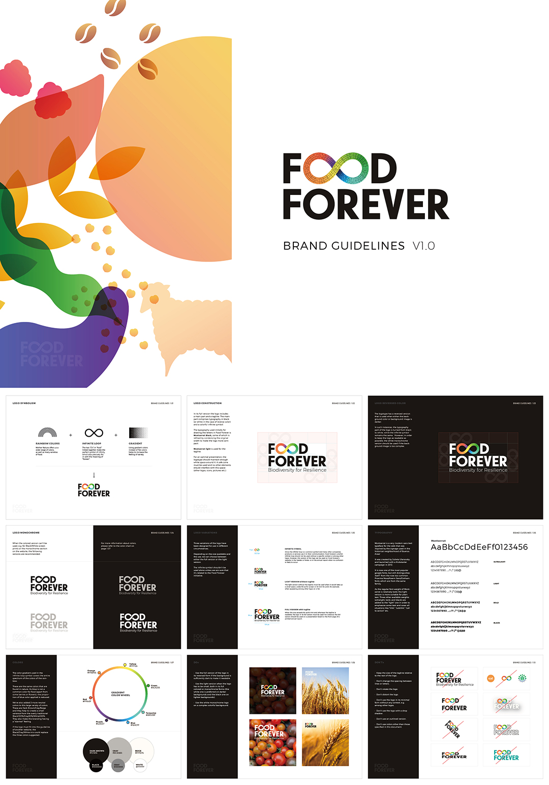 德国food-forever《永远的食物》logo规范