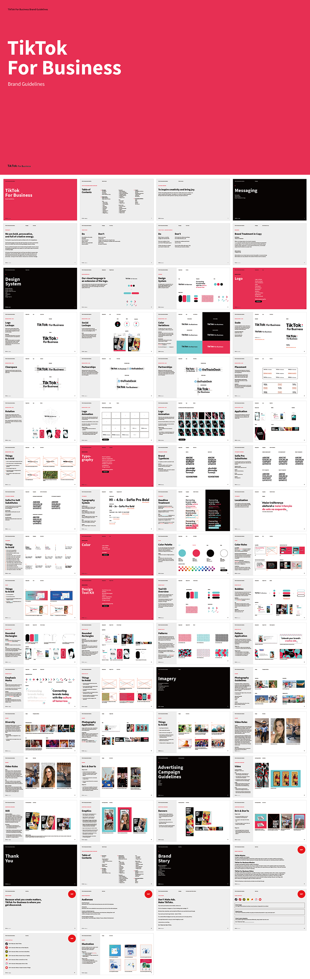 TikTok商业品牌VI手册