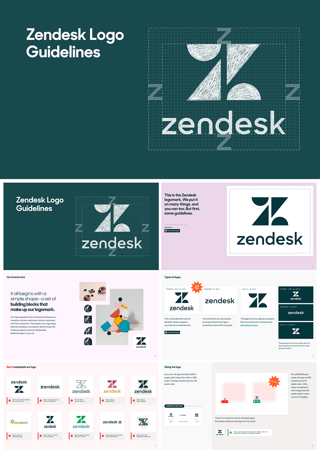 丹麦Zendesk软件logo规范