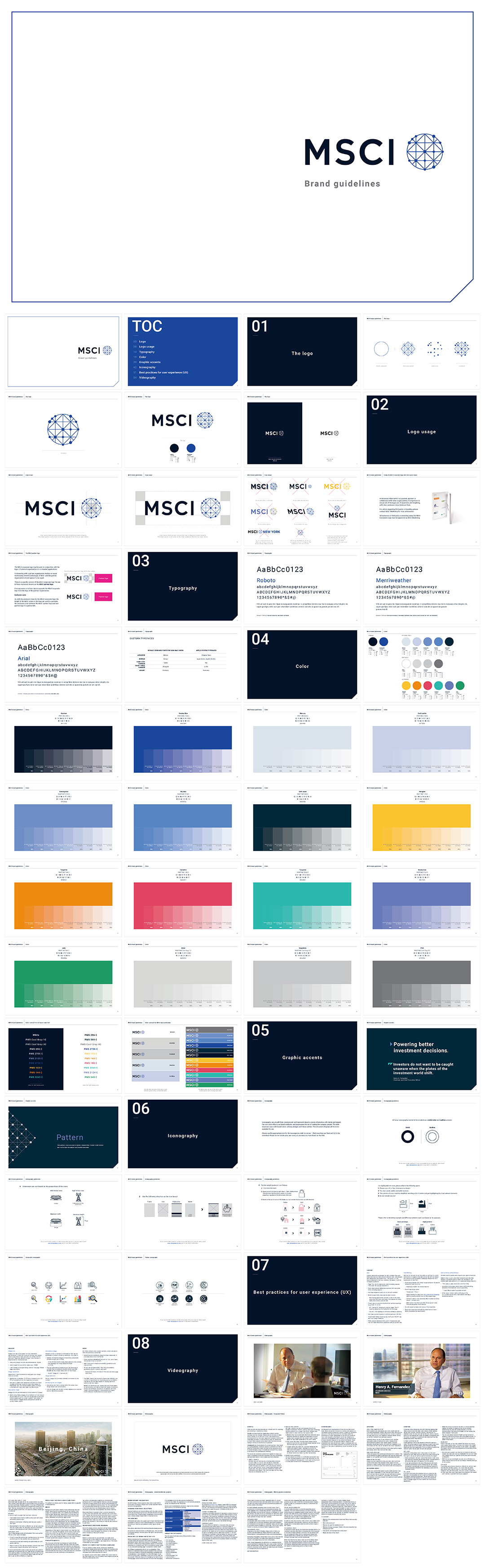 美国MSCI摩根士丹利资本国际公司品牌VI手册